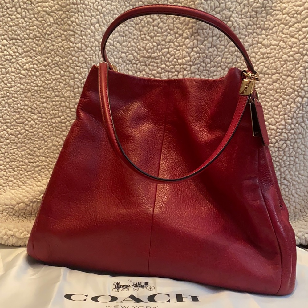 Red Coach Purse